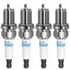 4XCar Iridium Spark Plugs 90919-01240 Car Accessories For Toyota Corolla Celica Matrix 4Runner Nissan Pathfinder Maxima Navara Lexus GS300 Transporter