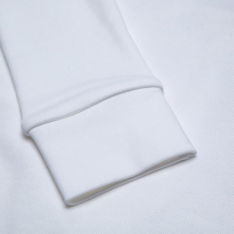 Adidas Letter Print Sports Casual Hoodie Women Hoodies White H31260