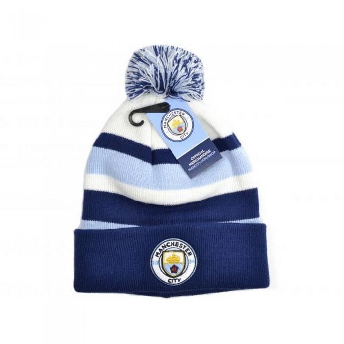 Вязаная шапка Manchester City FC Bronx Bobble