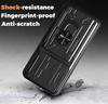 Для Honor 400 5G (Глобальный) Чехол ПК+ТПУ с подставкой и сдвижной крышкой для камеры