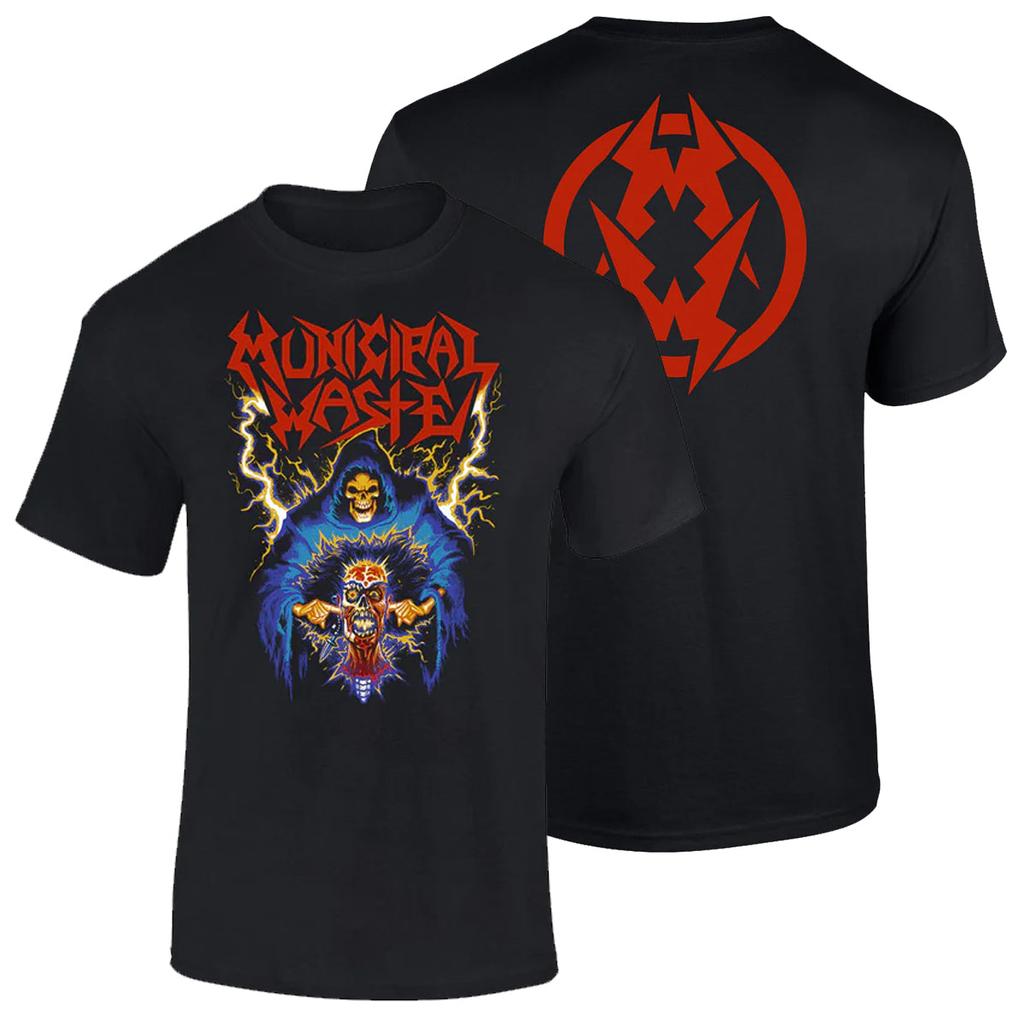 Municipal Waste Thrash Band Graphic Cotton T-shirt Unisex Men Women Fans Essentials Short Sleeve Tops Fashion Brand Summer Tee