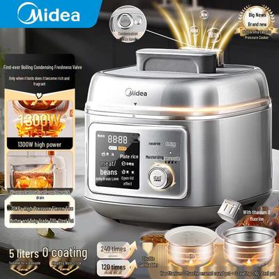 Midea Электрическая скороварка из нержавеющей стали 316L, 5 л