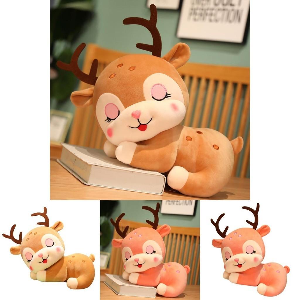 Magical Deer Plush Doll Fluffy Stuffed Animal Water Crystal Super Soft Ideal Gift For Teenagers And Adults