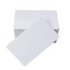 Ideamall Plain Plastic Cards, PVC Printable, Pack of 100