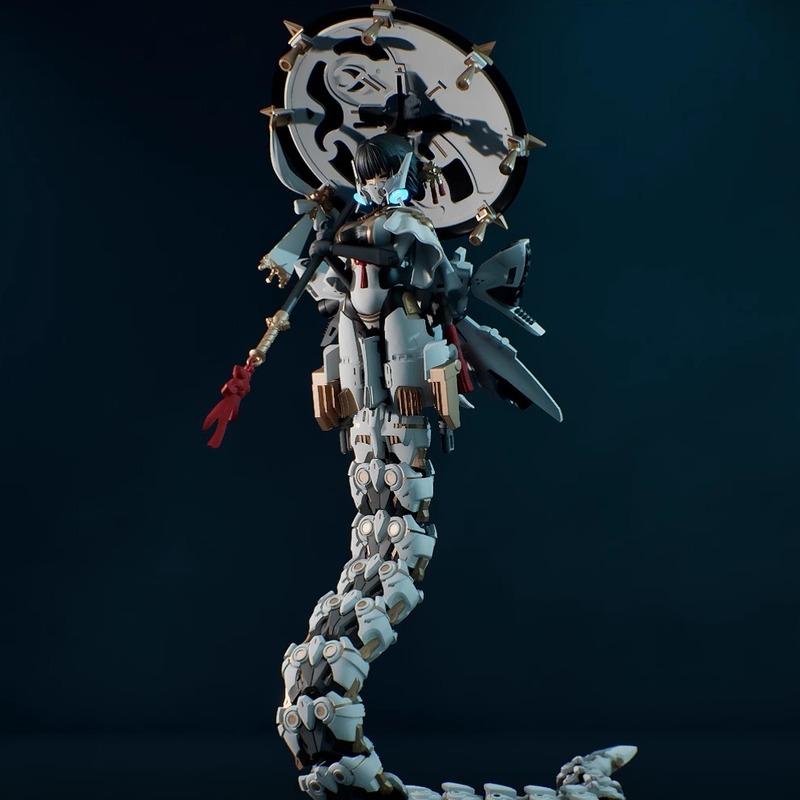 Cang-Toys Seven Luminaries Wrath Saimanao 1/12 Scale Action Figure Assembly Model Mecha Collect Room Decoration Room Toy Gift