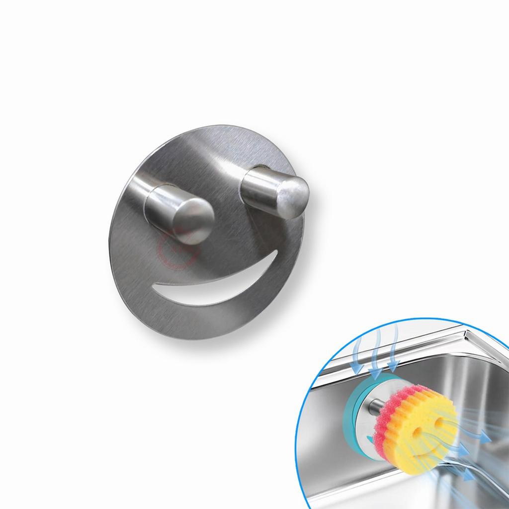 Крепление для губок на раковину, экономящее место.