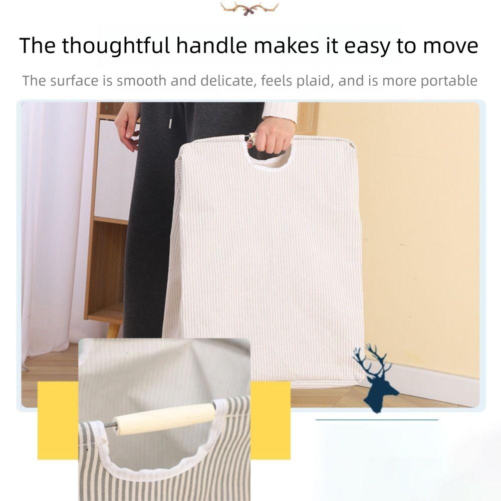 with Handle Dirty Clothes Storage Basket Laundry Storage Hamper Bathroom Accessories