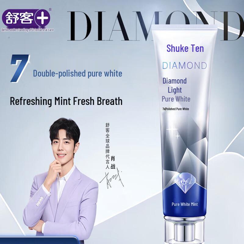Отбеливающая зубная паста Shuke Diamond Bright