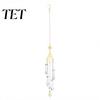 Sophisticated Balcony Decor Crystal Suncatcher, Rainbow Maker Prism Hanging Wind Chime, Pendant Decorative Window Suncatcher for Window, Balcony,