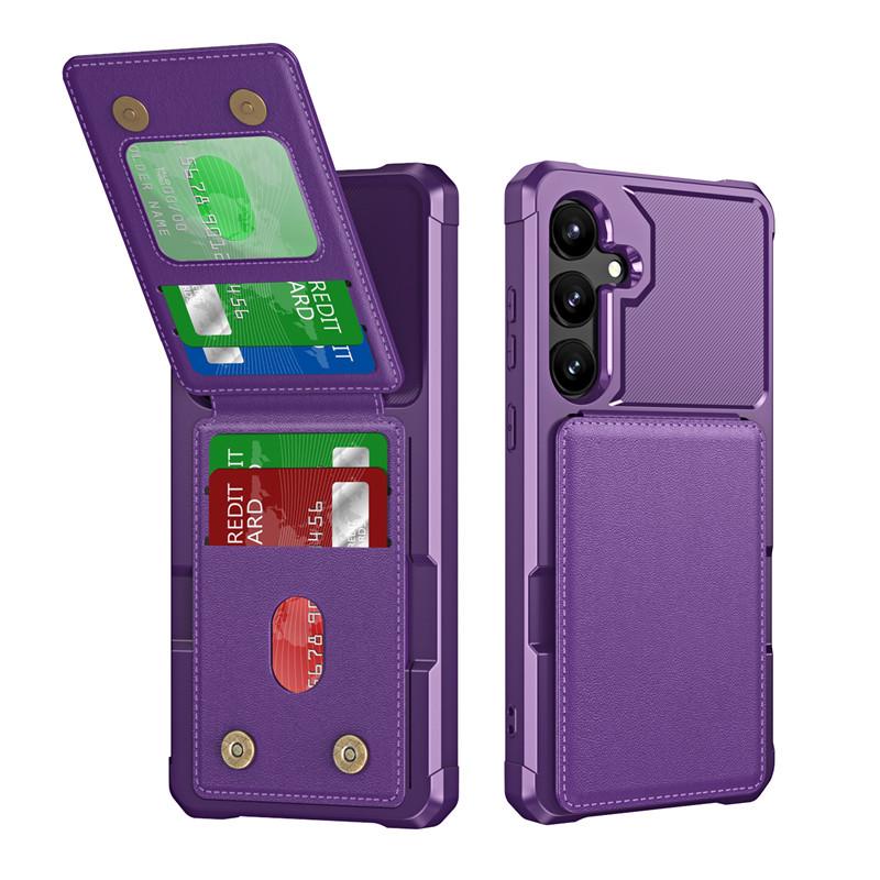 Чехол-книжка с держателем для карт для Samsung A05S: Кошелек с защитой от падения и слотом для карт, совместимый с трансграничными платежами.