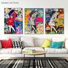 Victory Kiss Posters and Prints Graffiti Pop Art Victory Kiss Canvas Painting Wall Picture for Living Room Home Decor Cuadros