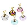 1Pc Magnetic Nail Holder + 5 Tips Practice Training Display Stand Crystal Holders Alloy False Nails