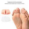 Силиконовый корректор Hallux Valgus - Разделитель пальцев с двойным отверстием для перекрывающихся вальгусных деформаций