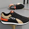 Мужские повседневные кроссовки Trend Pu Leather Breathable Man Running Shoes Non-Slip Footwear Vulcanized Shoes Outdoor Non-Slip Trainers
