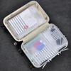 5 шт. Портативный дорожный органайзер для хранения косметики, водонепроницаемая сумка для обуви, пластиковая упаковочная сумка для тканевой сумки с замком-молнией для хранения
