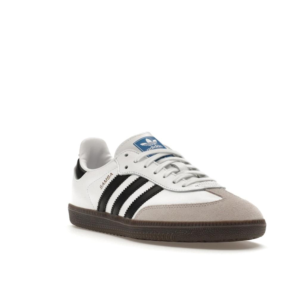 Adidas Samba OG J White Black Gum Kids Sneakers Cloud-White Core-Black IE3675