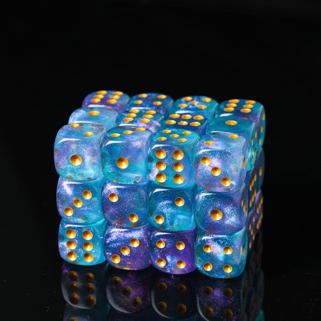 Poludie 10 шт. D6 шестигранные игральные кости 16 мм забавные игровые кости для ролевых игр, клубных азартных игр, настольных вечеринок, барных настольных игр, аксессуары для настольных игр