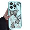 Чехол-бабочка Candy Color Ink для iPhone 16 Pro 15 14 Pro Max 13 12 11 Pro Max Xr Xs X 7 8, противоударный, мягкий, тонкий чехол из ТПУ