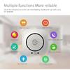 90-220Vac EU Plug WIFI Natural Gas Detector Tuya APP Push Message Coal Gas Sensor LPG Alarm NC/NO Relay Shut Off DN10/15 Valve