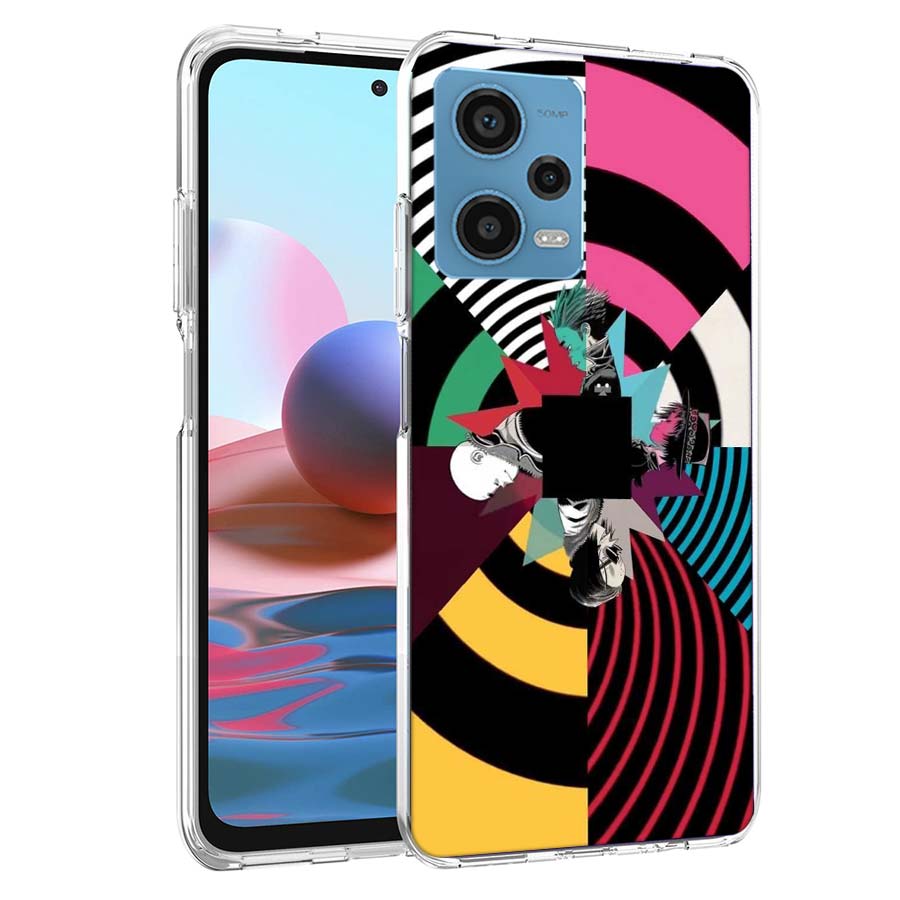 Аниме чехол Gorillaz для Redmi Note 13 12 14 15 Pro Plus 13R 11 11T 11E 11S 10 Pro 10S 9 9S Прозрачный ТПУ чехол Capa Cases