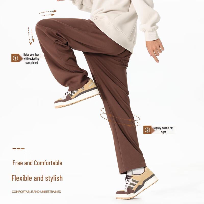 MINISO Men's Cotton-Feel Sports Sweatpants