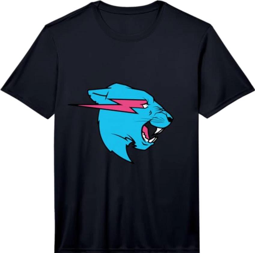 Футболка с изображением головы пантеры Mr Beast