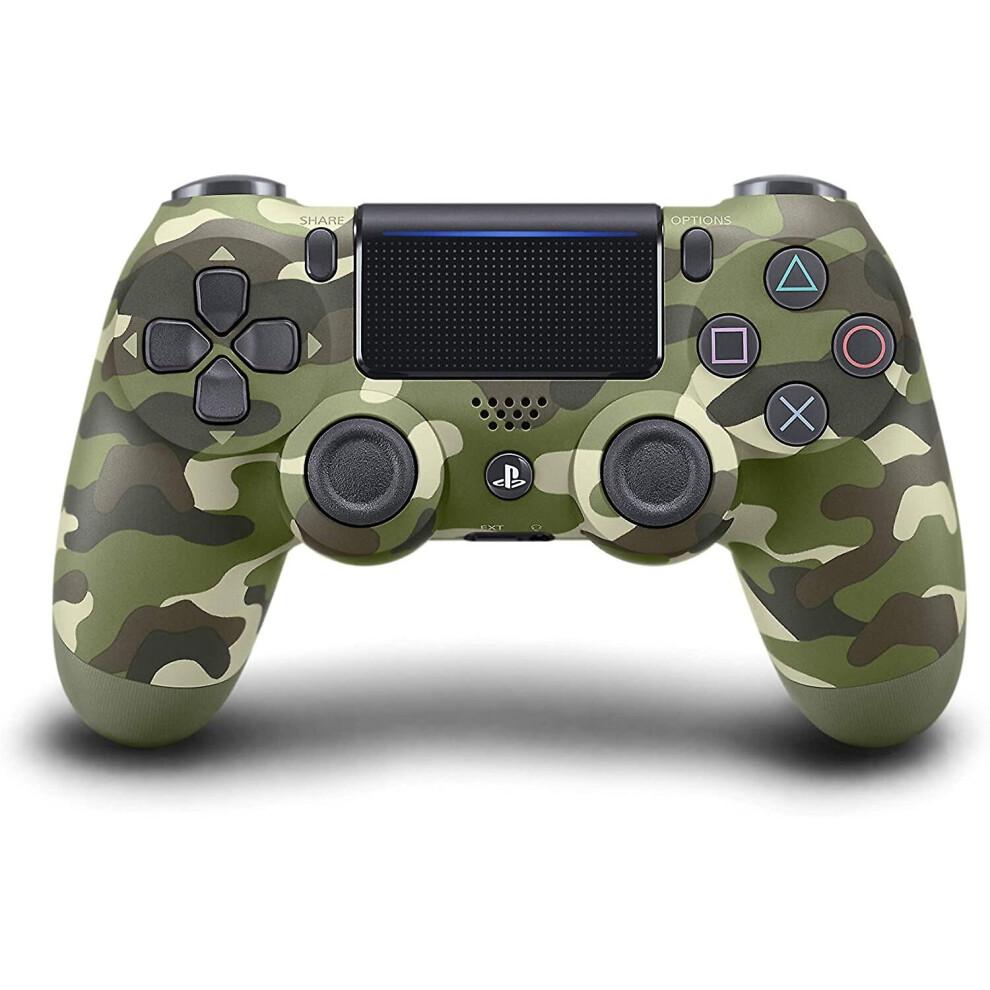 Replacement Wireless Controller for PS4, Dual Joystick Gamepad with Vibration Feedback, Ergonomic Grip and Responsive Buttons