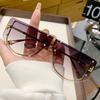 Gradient Pink Pc Lenses Uv400 For Party And Travel