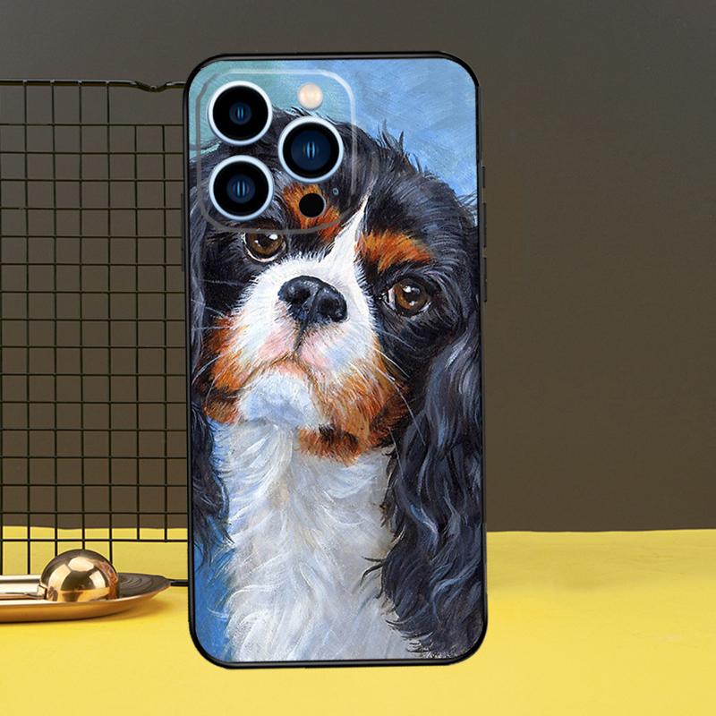 Чехол для телефона Cavalier King Charles Spaniel для iPhone 12 11 14 Pro MAX XR X XS Max Чехол для iPhone 13 Pro Max 7 8 Plus SE2
