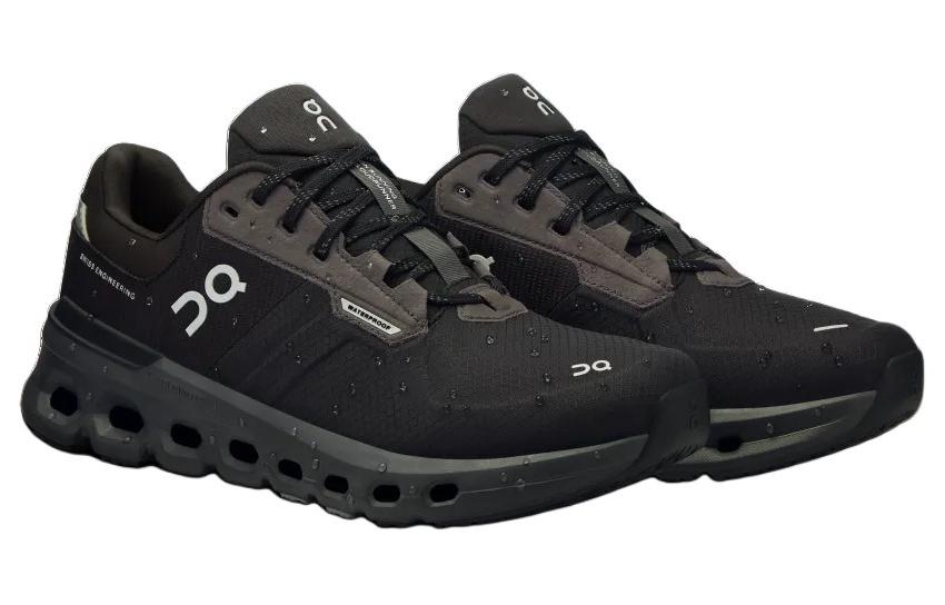 Women's Sneakers On Running Cloudrunner 2 Waterproof Magnet Black (Women's) Magnet/Black