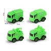 Mini Toys Pull-back Engineering/military/fire Engine vehicles/Sanitation Truck -16pcs