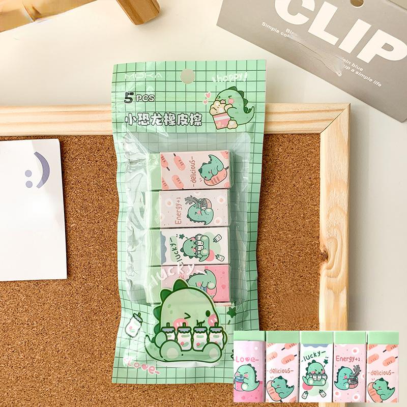 5 шт./компл., милый ластик, кавайный ластик с мультяшными животными, кроликом, персиковым ластиком, прекрасный канцелярский инструмент, ластик для карандашей, школьные принадлежности