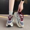 Retro Shoes Women's Summer New High-end Thick-soled Versatile Feet Small and Light Casual Sports Shoes