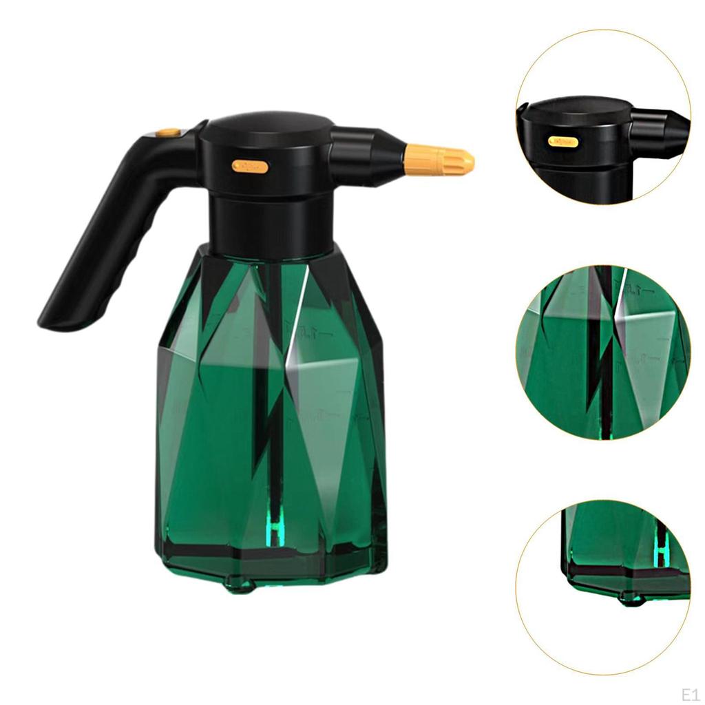 2-литровая электрическая лейка, распылитель пены, автомойка, 14 х 27 см, для мытья окон