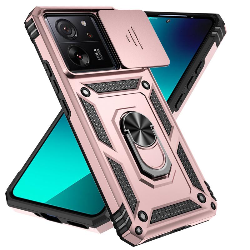 Для Xiaomi 13T 5G чехол противоударный металлический магнитный чехол для телефона с кольцом для Mi 13T 13 T Xiaomi13T T13 Pro защитный чехол для камеры