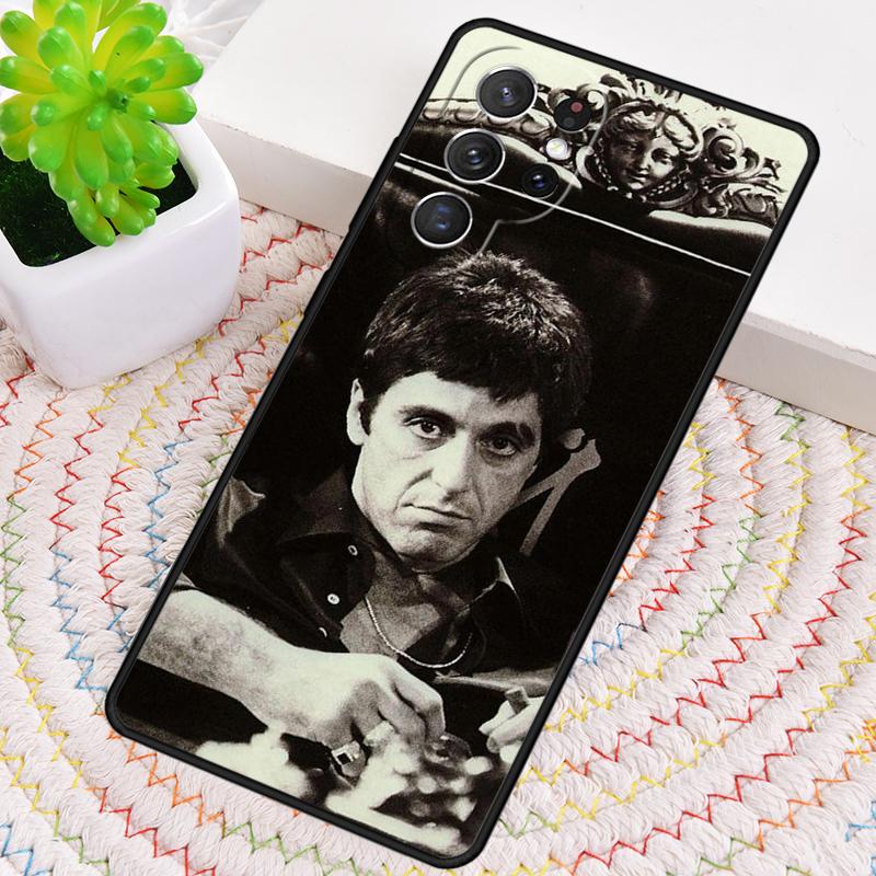Чехол из ТПУ Tony Montana Scarface для Samsung Galaxy note 10 pro S26 S25 S24 S23 S22 Ultra Plus S21 FE S20 Ударопрочный чехол