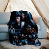 Custom Name Mystical warriors. Flannel Fleece Blanket Cozy Warm Throw Blanket For Couch Bed Travel All Season Use