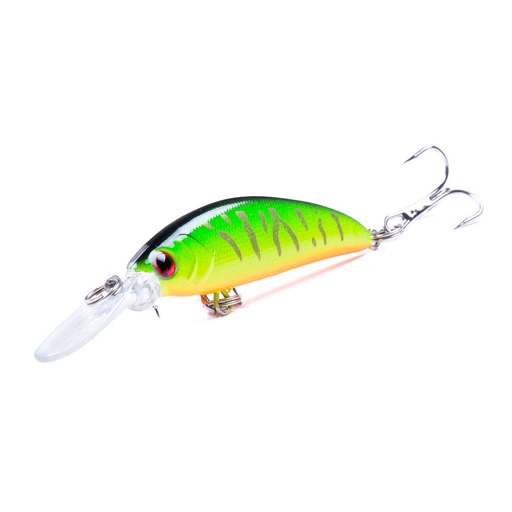HENGJIA 1pc Wobbler Minnow Fishing Lure Sinking Lure Bionic Bass Trout Artificial Bait 7cm/6g