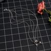 Женское ожерелье с магнитной цепочкой на ключицу, ожерелье для пары космонавтов, ожерелье в корейском стиле