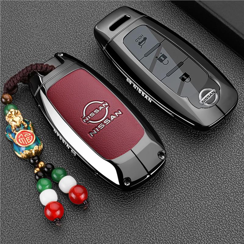 3 Buttons Car Remote Key Case Cover Shell for Nissan Teana Qashqai X-Trail Kicks Tiida for Infiniti Car Keyring6ged