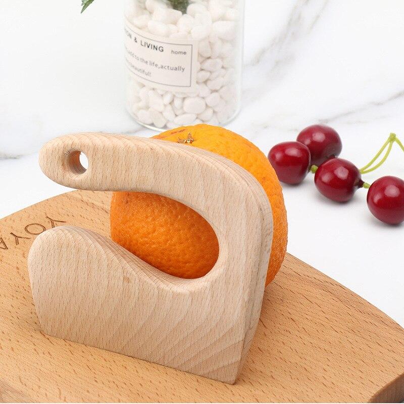 Wooden Kids Cutter Cute Shape Kitchen Tool For Cutting Veggies Cooking Tools For Children Safe Kitchen Cutting Toy DIY Tool