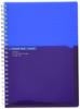 Кольцо для купюр KOKUYO, цветная бирка A5, синяя, двухцветная, CT-C30B