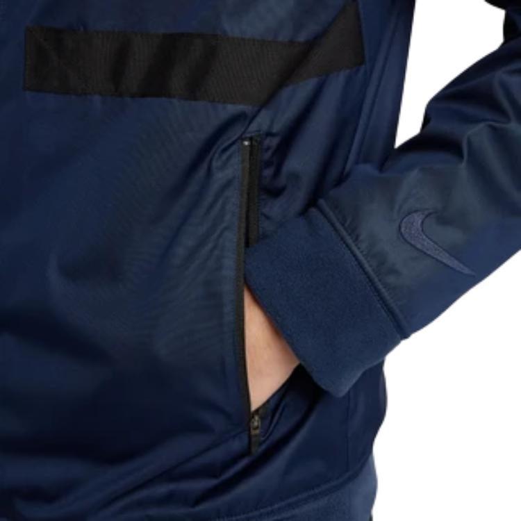 Nike Куртки Мужские Синие С капюшоном Умеренные Другое 927220-410