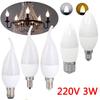 E14 LED Candle Bulb E27 Led Light Chandelier Lamp Candle Bulbs 3W Lamps Decoration Light Warm White Energy Saving