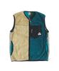 Верхняя одежда Bonding Fleece No Collar Vest Teal Crazy M Мужская