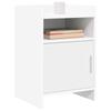White Nightstands 40 x 36 x 60 cm Particleboard
