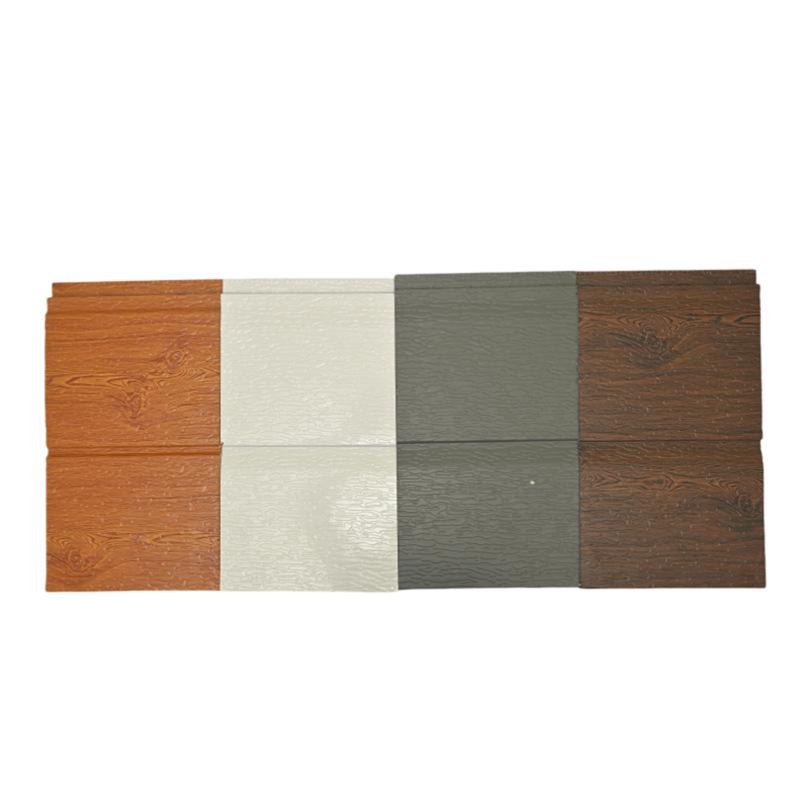 Fire-Resistant Thermal Insulation Decorative Polyurethane Metal Panel for Kiosks, Toilets, and Villas.