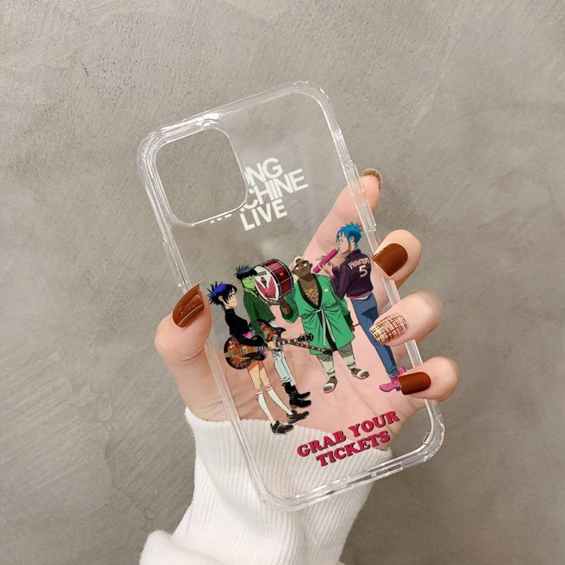 Gorillaz Phone Case for IPhone 18 11 12 13 mini pro XS MAX 8 7 6 6S Plus X 5S SE 2020 XR case