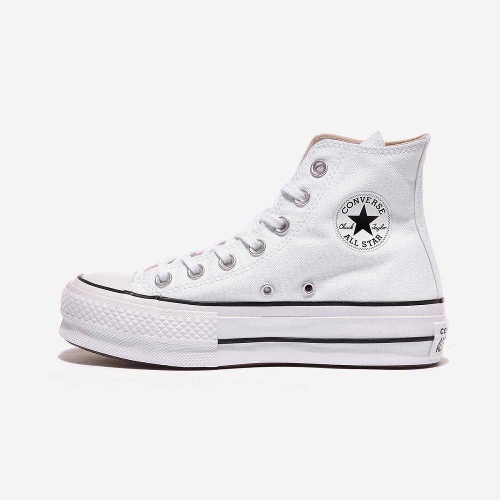 Converse Chuck Taylor All Star Lift Canvas Белый Высокий 560846c Белый Черный Белый