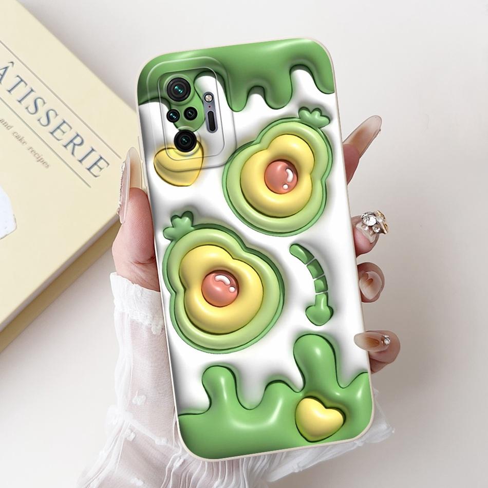 For Xiaomi Redmi Note 10 Pro Cute Panda Rabbit Cartoon Soft Silicone Case For Redmi Note 10 Pro 4G Shockproof Phone Cases